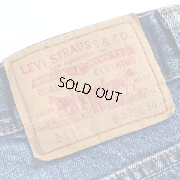 画像3: Levi's リーバイス 511 デニムスキニーパンツ 【約 W33】