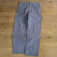 画像1: POST OVERALLS Herringbone Denim Painter Pants (1)