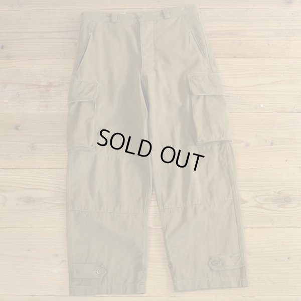 画像1: 60s French Military M-47 Cargo Pants 【W33】