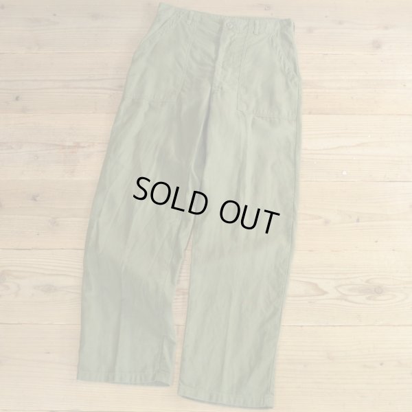 画像1: 1969 US ARMY Baker Pants 【W32】