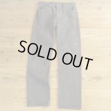 Levi's 501 Black Denim Pants MADE IN USA 【W30】