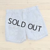 70s Sears Denim Bush Short Pants 【W33】