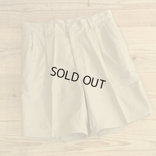 画像1: Italian Military Tuck Short Pants Dead Stock 【W30】