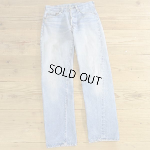 画像1: 80s Levi's 501 Denim Pants Red Line MADE IN USA 【W29】