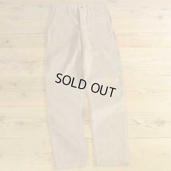 画像1: Corduroy Baker Pants Dead Stock MADE IN USA 【W30】