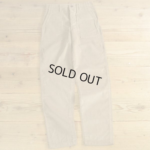 画像1: Corduroy Baker Pants Dead Stock MADE IN USA 【W30】