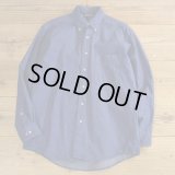 LANDS`END Denim B.D Shirts MADE IN USA 【Large】