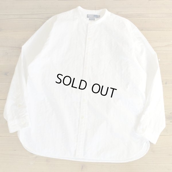 画像1: Polo Ralph Lauren Band Collar Shirts 【X-Large】