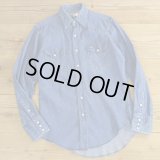 Wrangler Denim Western Shirts MADE IN USA 【Small】