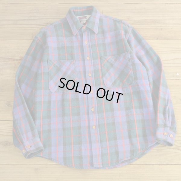 画像1: 80s BIGMAC Flannel Shirts MADE IN USA 【Medium】