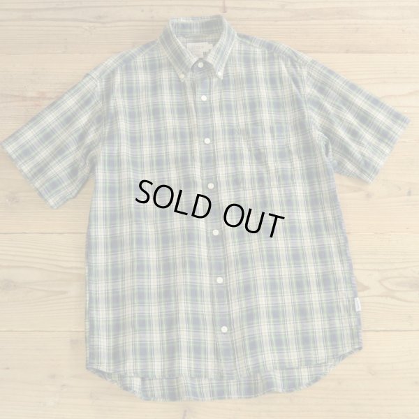 画像1: J.CREW Check B.D Half Shirts 【Medium】