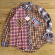 画像2: Wood Haven Crazy Pattern Flannel Shirts MADE IN USA Dead Stock 【Large】 (2)