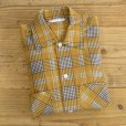 画像1: 60-70s King Kole Vintage Print Flannel Shirts Dead Stock 【Small】 (1)
