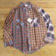 画像2: Wood Haven Crazy Pattern Flannel Shirts MADE IN USA Dead Stock 【Large】 (2)