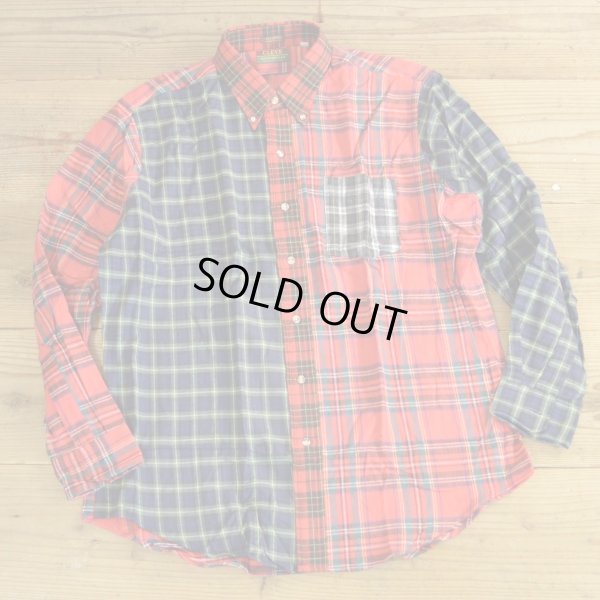 画像2: CLEVE Crazy Pattern Flannel Shirts MADE IN USA Dead Stock 【Large】