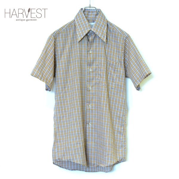 画像1: The DESIGNER AWARD Old Check Half Shirts