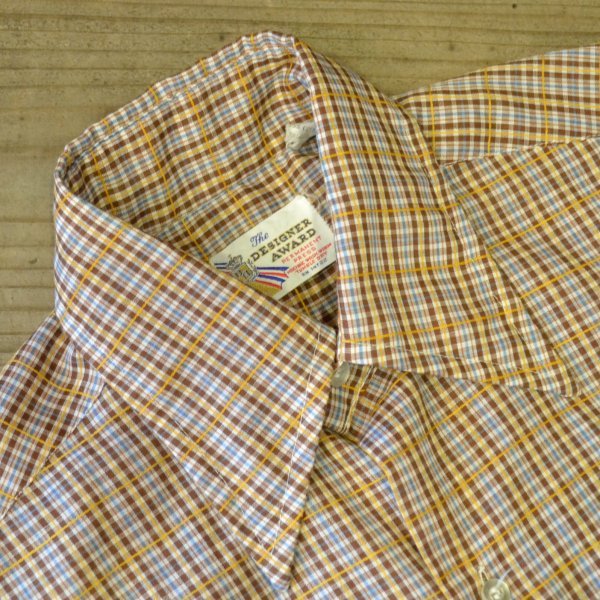 画像4: The DESIGNER AWARD Old Check Half Shirts