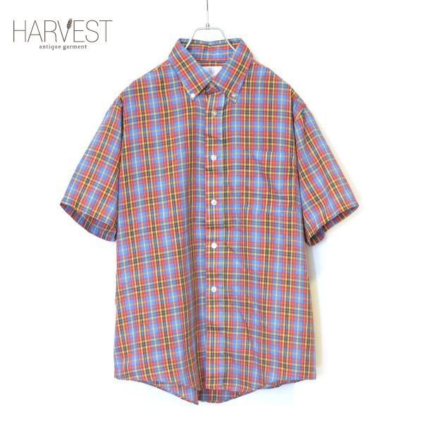 画像1: IVY CLASSICS Half Check B.D Shirts