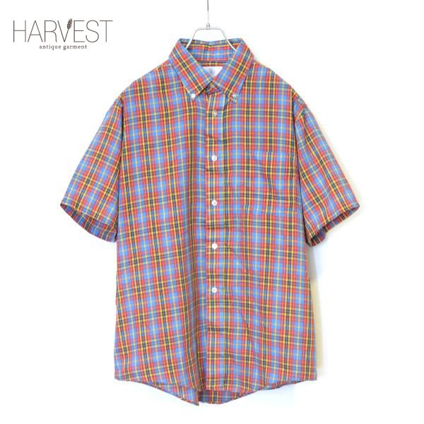 画像1: IVY CLASSICS Half Check B.D Shirts