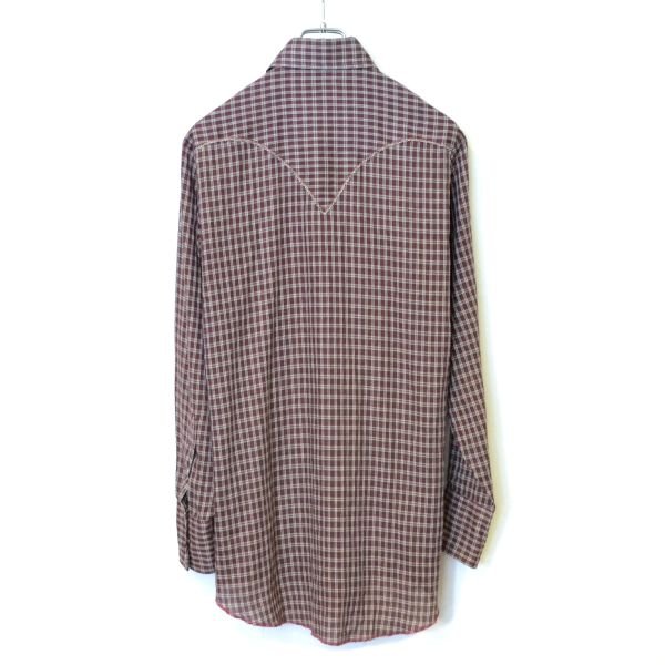 画像2: KARMAN Check Western Shirts