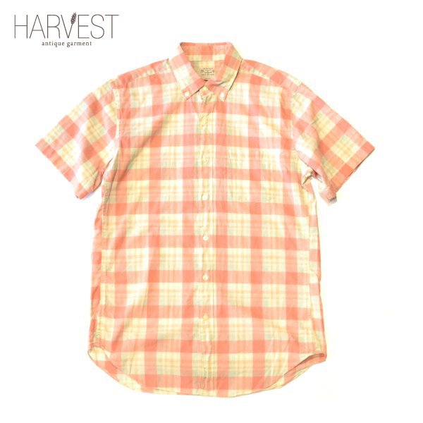 画像1: J.CREW Cotton Half Check B.D Shirts 【SALE】