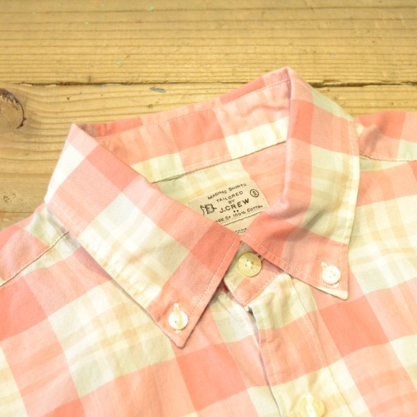 画像4: J.CREW Cotton Half Check B.D Shirts 【SALE】