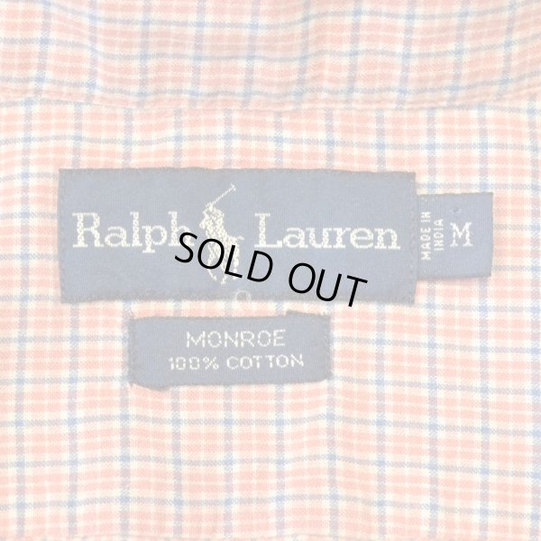 画像3: Ralph Lauren Half Check B.D Shirts