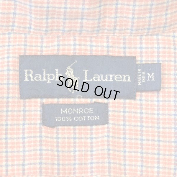 画像3: Ralph Lauren Half Check B.D Shirts