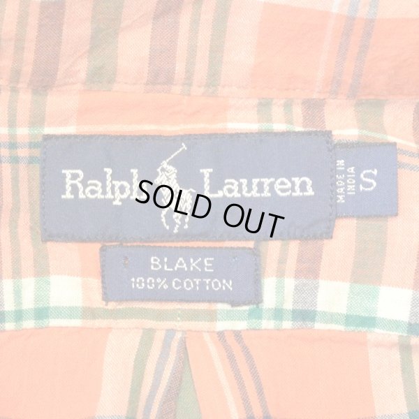 画像3: Ralph Lauren Half Check B.D Shirts