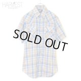 80s Levi`s Half Check Western Shirts