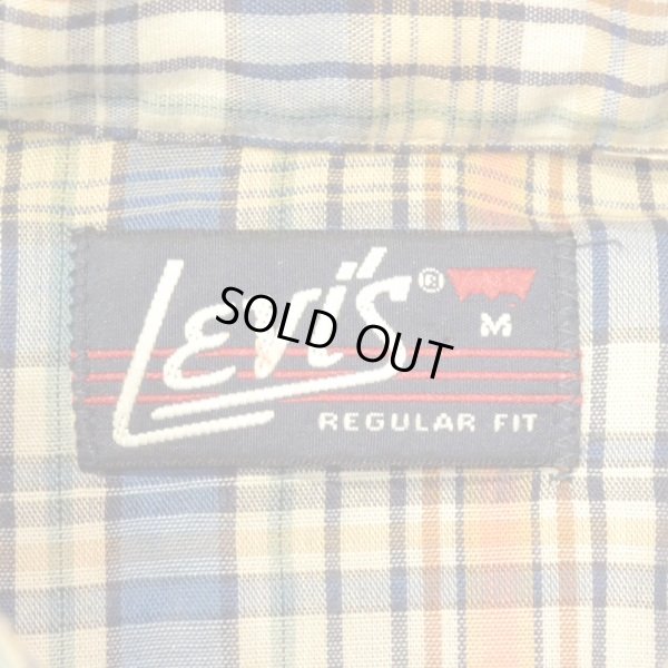 画像3: 80s Levi`s Half Check Western Shirts