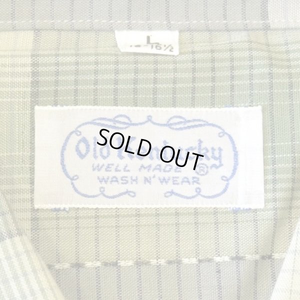 画像4: 60s Old Kentucky Vintage Check Box Shirts Dead Stock