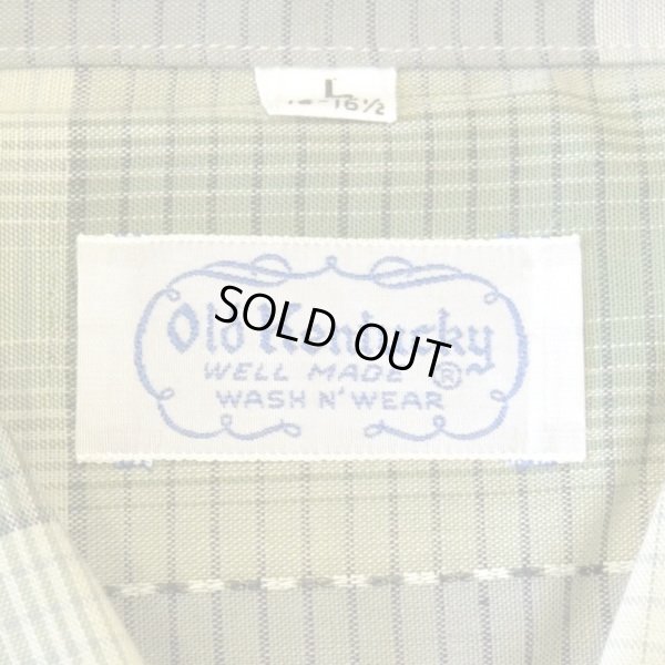 画像4: 60s Old Kentucky Vintage Check Box Shirts Dead Stock