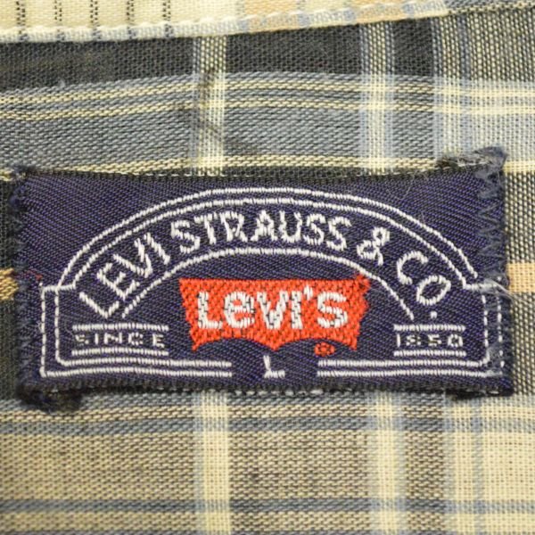 画像3: 70-80s Levi`s Check Shirts 【SALE】