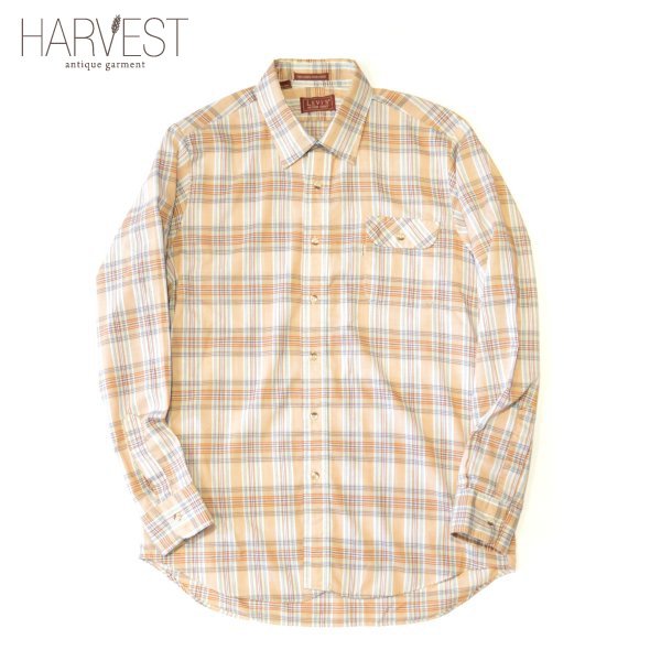 画像1: 80s Levi`s Action Shirt Check Shirts