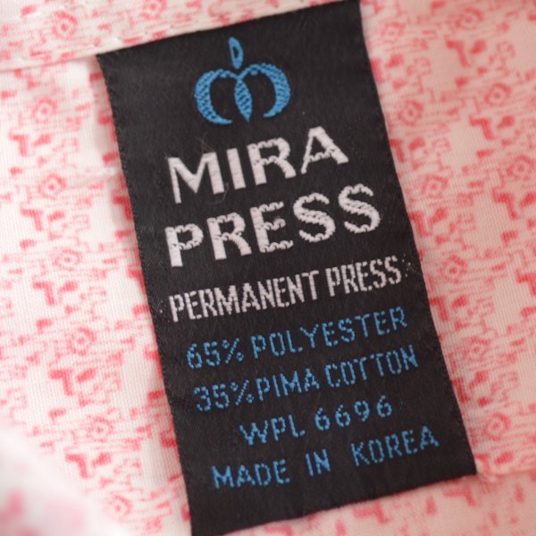 画像3: 70s MIRA PRESS 総柄 シャツ 【Mサイズ】 【SALE】