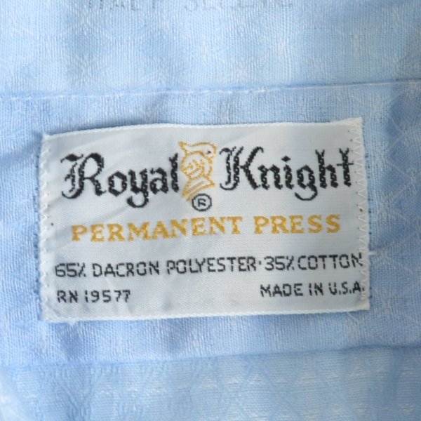 画像3: 70s Royal Knight 総柄シャツ 【約 Mサイズ】 【SALE】