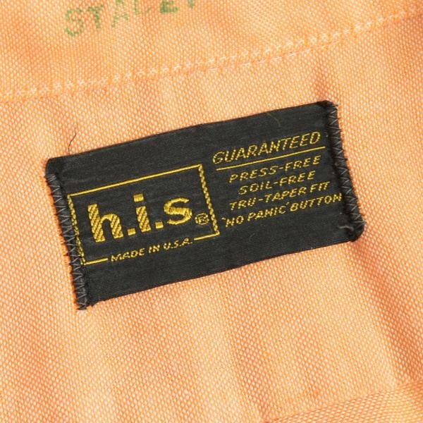 画像3: 70s h.i.s オールド ボタンダウンシャツ 【約 Sサイズ】 【SALE】