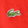 画像4: LACOSTE パイルポロシャツ 【約 Sサイズ】 (4)