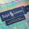 画像3: Ralph Lauren ラルフローレン マドラスチェック ボタンダウンシャツ 【Lサイズ】 (3)