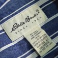 画像3: Eddie Bauer エディバウアー スタンドカラー ストライプシャツ 【約 Lサイズ】 (3)