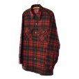 画像1: PENDLETON ペンドルトン ウールチェック ボードシャツ 【約 Lサイズ】 【リサイズ】 (1)