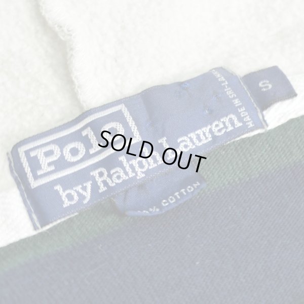 画像3: Polo Ralph Lauren ポロ ラルフローレン レースアップ フード付き ラガーシャツ 【約 Mサイズ】