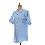 navshirt シャンブレー ワークシャツ 【Sサイズ】