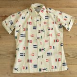 Chris Craft Flag Pattern Half Shirts