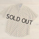 90s GAP All Over Pattern B.D Half Shirts