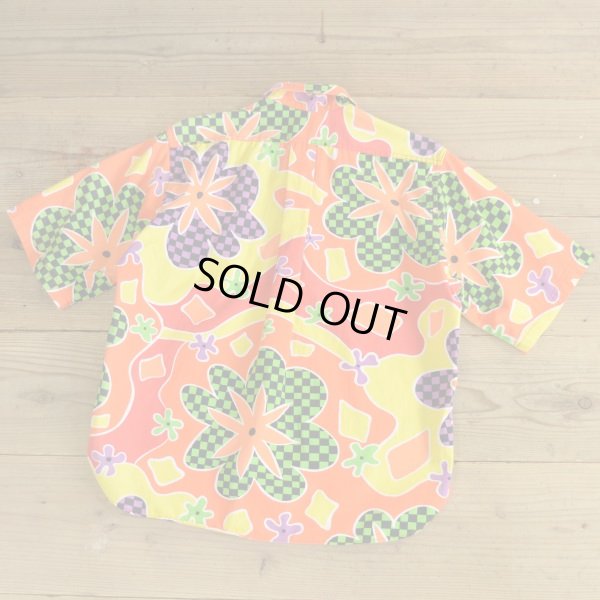 画像2: 80s ORIGINAL JAMS Flower Pattern Shirts