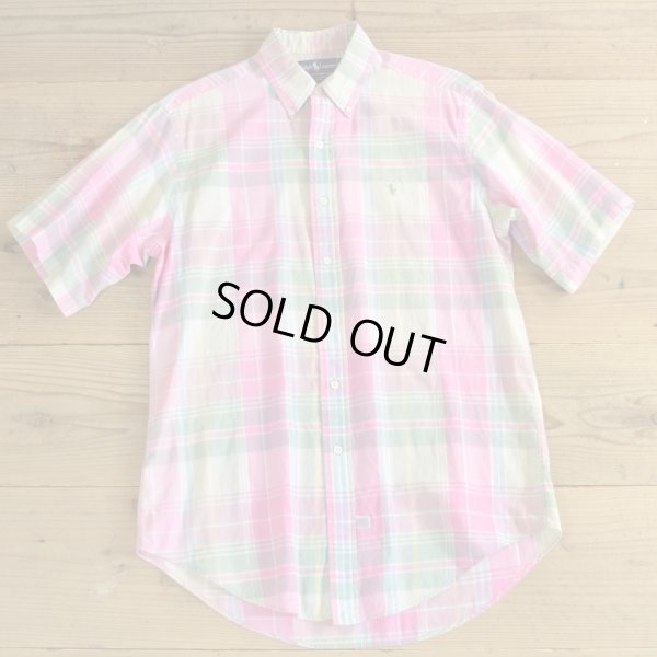 画像1: Ralph Lauren Check B.D Shirts