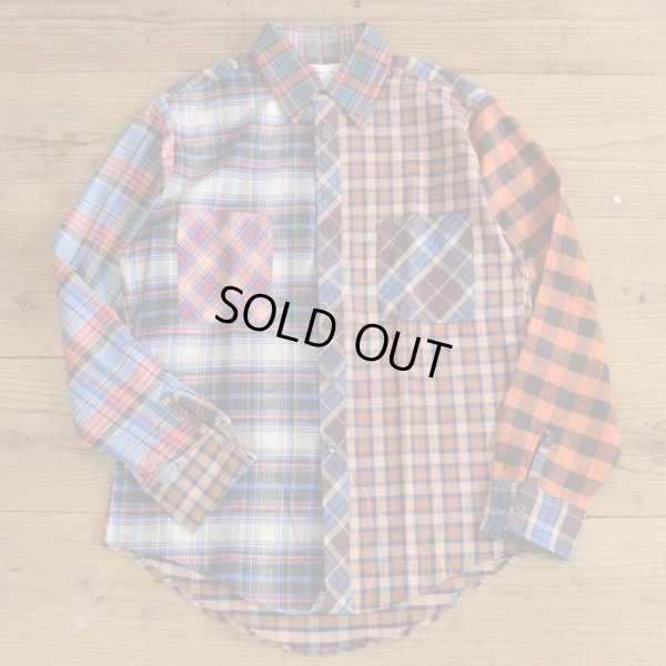 画像1: Wood Haven Crazy Pattern Flannle Shirts Dead Stock