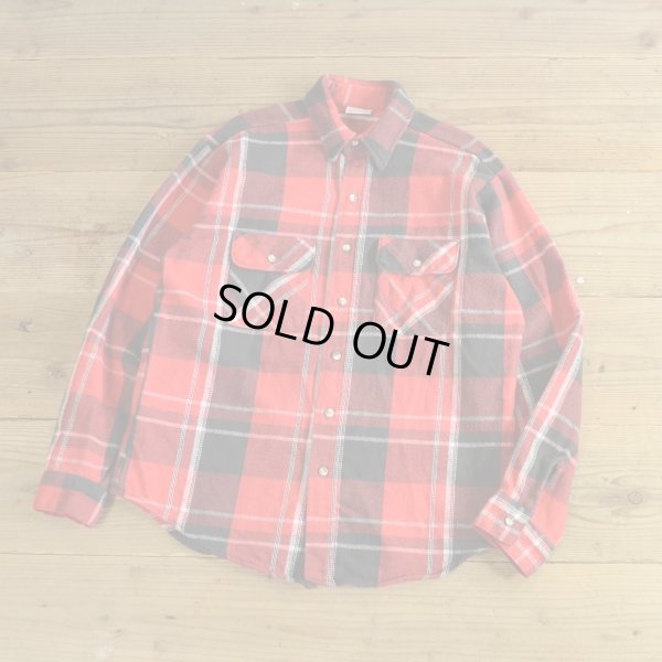 画像1: FIVE BROTHER Heavy Flannel Shirts 【Large】